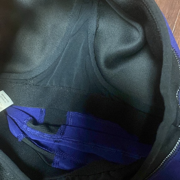 Athleta purple and black racer back tank size medium - Picture 6 of 6